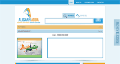 Desktop Screenshot of aligarhadda.com