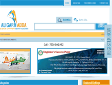 Tablet Screenshot of aligarhadda.com